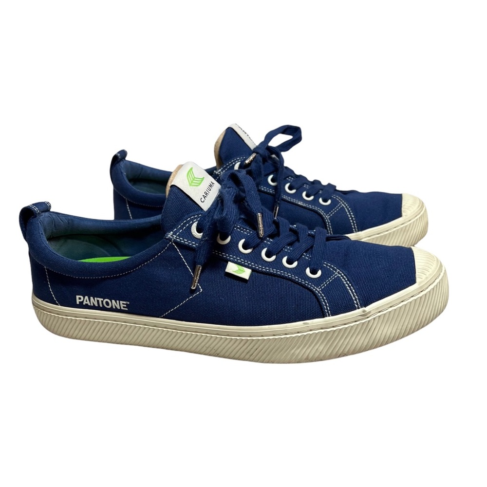 Blue Canvas Sneakers - Picture 9 of 10